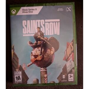 Saints Row Standard Edition - Xbox Series X - XBox One - Brand‎ New Sealed